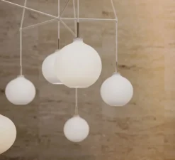 Suspension, Wohlert, blanc, Ø35cm, L37cm - Louis Poulsen