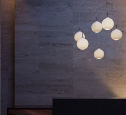 Suspension, Wohlert, blanc, Ø35cm, L37cm - Louis Poulsen