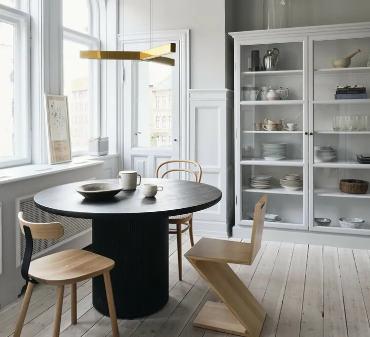 Suspension, Y-Model Cordless, laiton poli, LED, dim, 2700K, 1490 lm, Ø80cm, H5,3cm - Anour