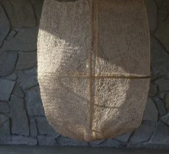 Suspension, Z2 Blond Sisal Tea, beige, Ø67cm, H100cm - Ay Illuminate