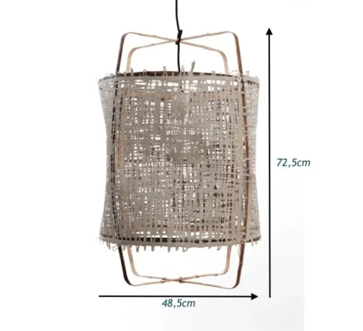 Suspension, Z11 Grey cover, gris, Ø48,5cm, H72,5cm - Ay Illuminate