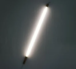 Tube, lampadaire, Linea, blanc, LED, 3000K, 1260 lm, Ø5cm, H134,5cm - Seletti