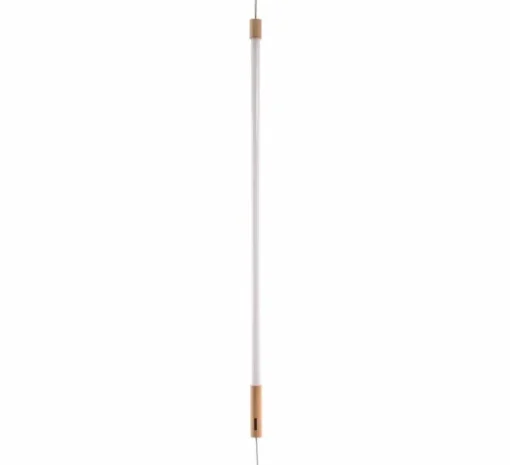 Tube, lampadaire, Linea, blanc, LED, 3000K, 1260 lm, Ø5cm, H134,5cm - Seletti