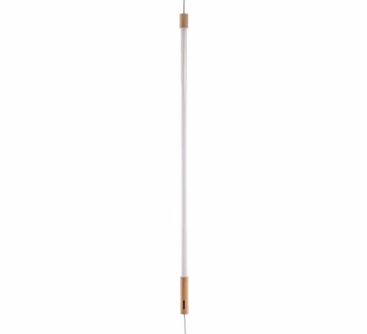 Tube, lampadaire, Linea, blanc, LED, 3000K, 1260 lm, Ø5cm, H134,5cm - Seletti