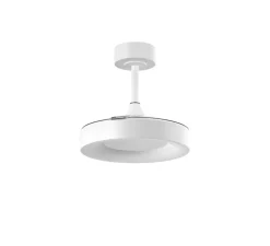 Ventilateur lumineux, Lisboa XS, été/hiver, blanc mat, LED, dim, 3000 / 4000 / 6000K, 5000 lm, Ø91,5cm, H43,5cm - MDC